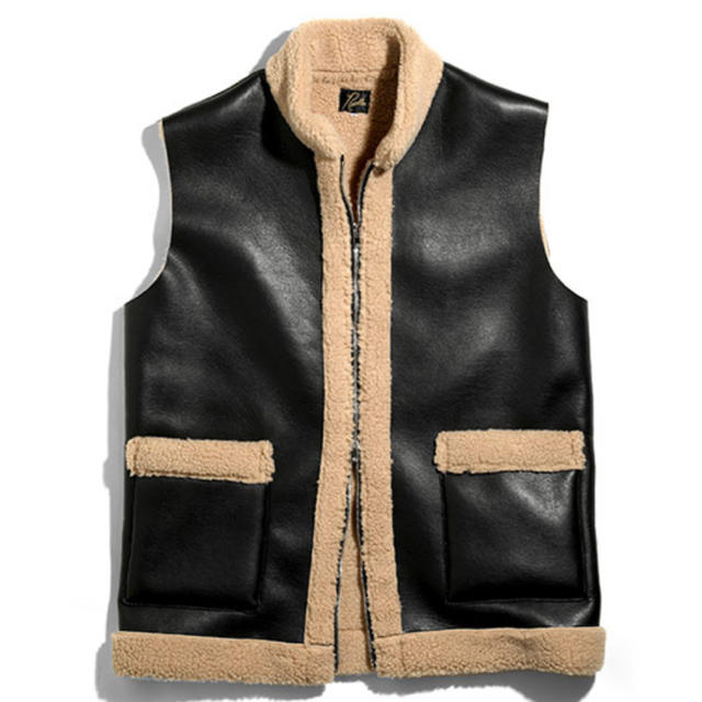 NEEDLES ZIPPED TIBETAN VEST