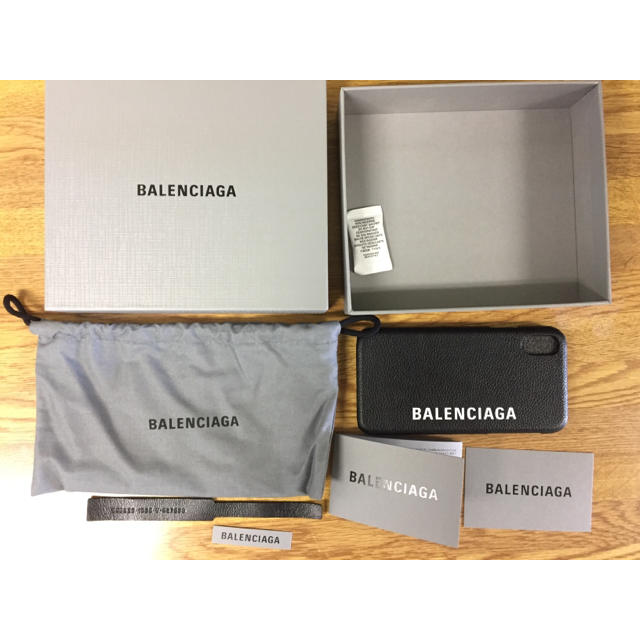 Balenciaga - 新品 BALENCIAGA バレンシアガ iPhoneX アイフォンスマホケースの通販