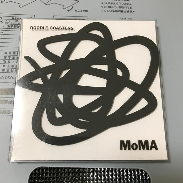 MOMA(モマ)のMoMA コースター インテリア/住まい/日用品のキッチン/食器(テーブル用品)の商品写真