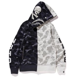 アベイシングエイプ(A BATHING APE)のA BATHING APE×NEIGHBORHOOD(パーカー)