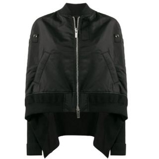 サカイ(sacai)の新品、未使用、バーニズニューヨーク×SACAI ドレープ ボンバー ジャケット(ブルゾン)