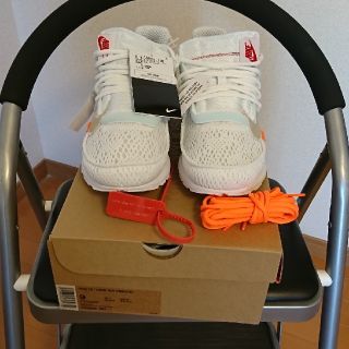 ナイキ(NIKE)の【新品未使用】off white × Air Presto 'White'(スニーカー)