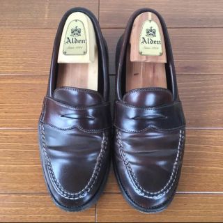 Alden - オールデン ペニーローファー NO8 6 1/2の通販 by たこわさ's ...