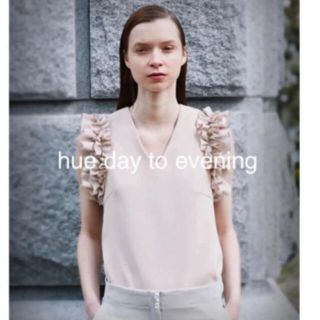 チェスティ(Chesty)の売り切りsale⭐︎hue day to evening フリルブラウス(シャツ/ブラウス(半袖/袖なし))