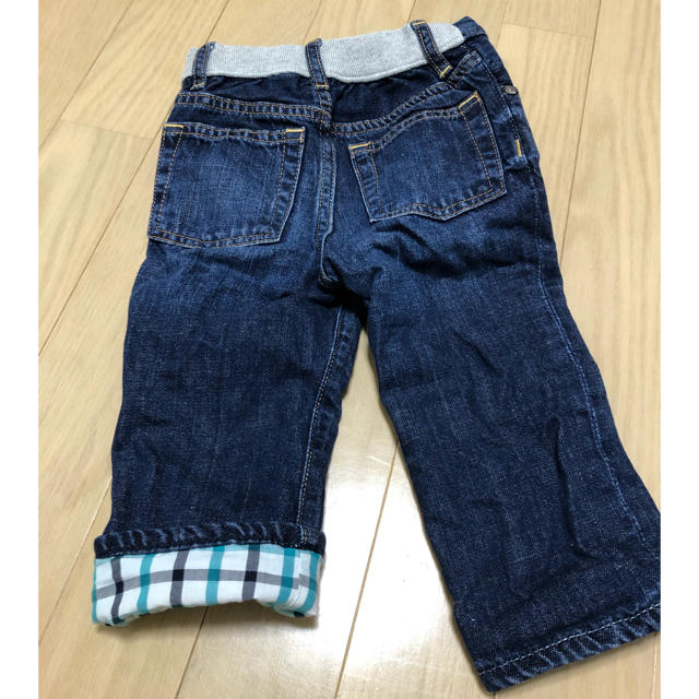 babyGAP(ベビーギャップ)のbabygap デニムパンツ　80センチ キッズ/ベビー/マタニティのベビー服(~85cm)(パンツ)の商品写真