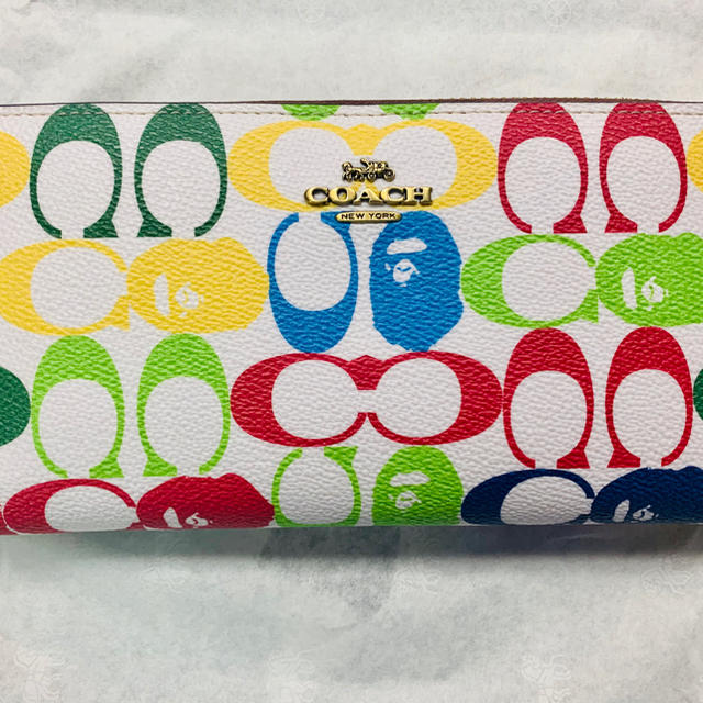 BAPE COACH FLAP WALLET フラップウォレット 財布