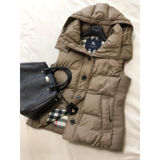 BURBERRY - 美品 バーバリー ロンドン ダウン ベストの通販｜ラクマ