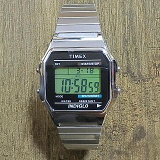 タイメックス(TIMEX)のTIMEX INDIGLO 腕時計(腕時計(デジタル))