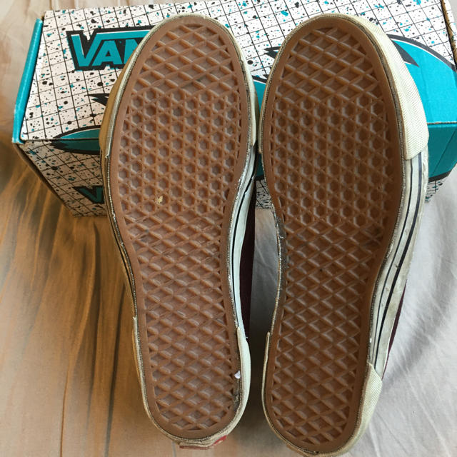VANS(ヴァンズ)の極希少 Made in USA プリムソール 推定US9.5 90s スエード メンズの靴/シューズ(スニーカー)の商品写真