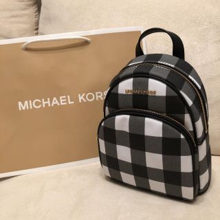 マイケルコース(Michael Kors)のKiki.c様専用 新品★マイケルコースABBEY エクストラスモールリュック(ショルダーバッグ)