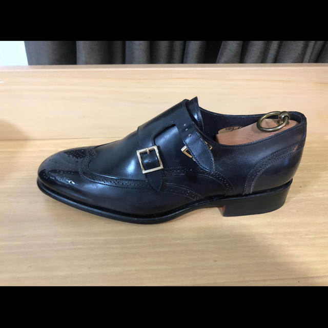 Santoni(サントーニ)の未使用　サントーニ　ダブルモンク　UK5.5 メンズの靴/シューズ(ドレス/ビジネス)の商品写真
