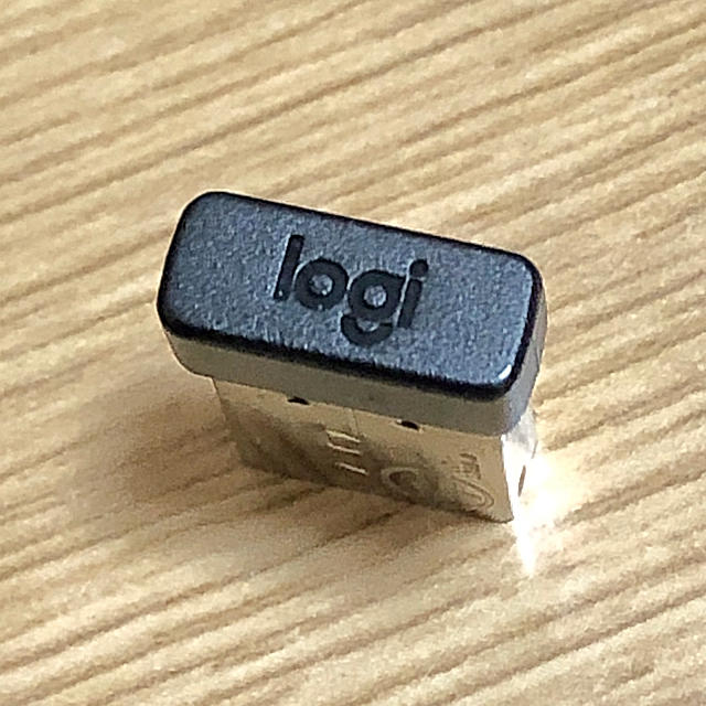 Logitech USBレシーバー スマホ/家電/カメラのPC/タブレット(PC周辺機器)の商品写真