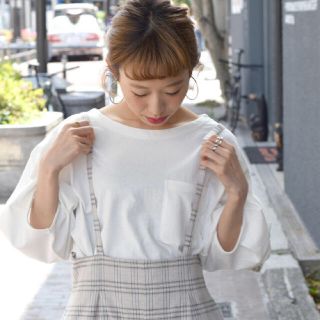 ダブルクローゼット(w closet)のw closet ダブルクローゼット プルオーバー 半袖Tシャツ(カットソー(半袖/袖なし))