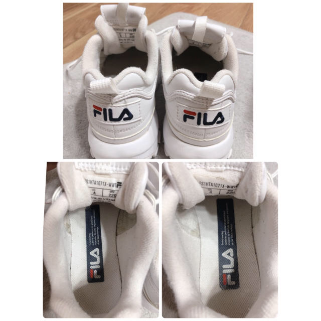 FILA(フィラ)のあいり様専用 レディースの靴/シューズ(スニーカー)の商品写真