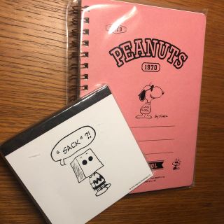 ピーナッツ(PEANUTS)のスヌーピー  ノート、メモ帳(ノート/メモ帳/ふせん)