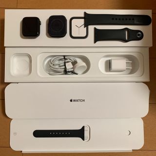 アップルウォッチ(Apple Watch)のApple Watch  Series 4 スペースグレイ(腕時計(デジタル))