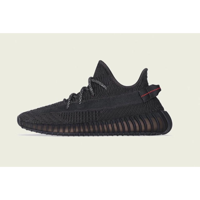 26cm adidas yeezy boost 350 v2 black靴/シューズ