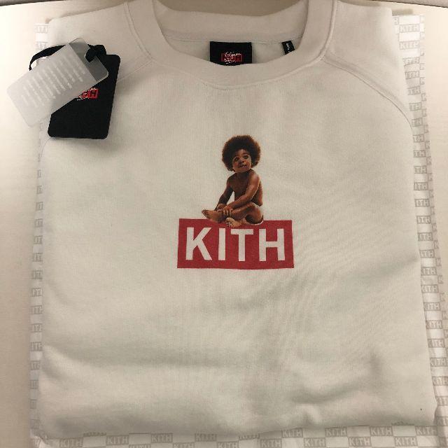 【XL】KITH BIGGIE CLASSIC LOGO CREWNECK