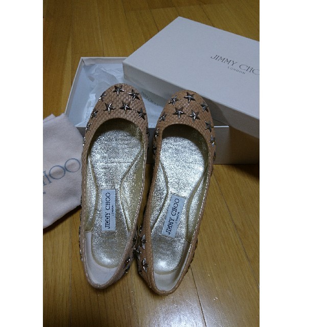 JIMMY CHOO フラットシューズ 新品