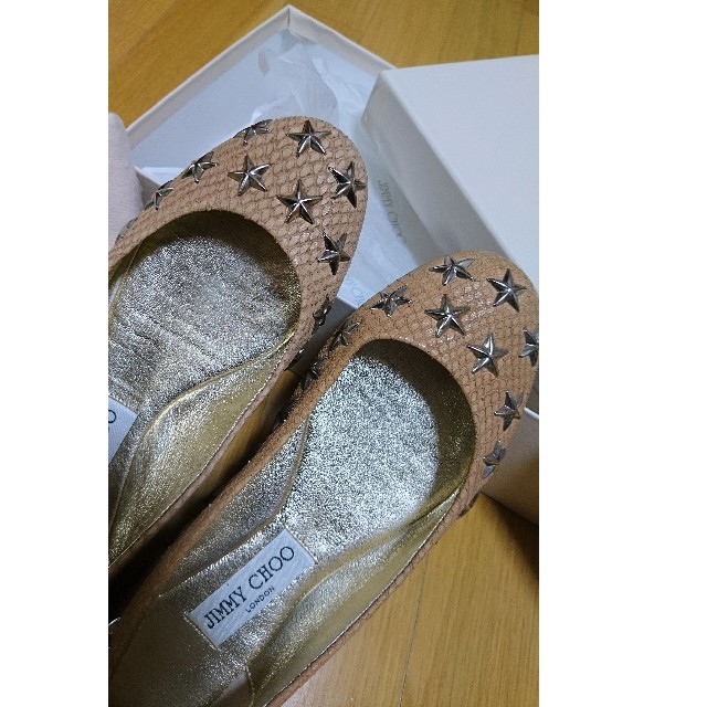 JIMMY CHOO フラットシューズ 新品 JIMMY CHOO フラットシューズ 新品