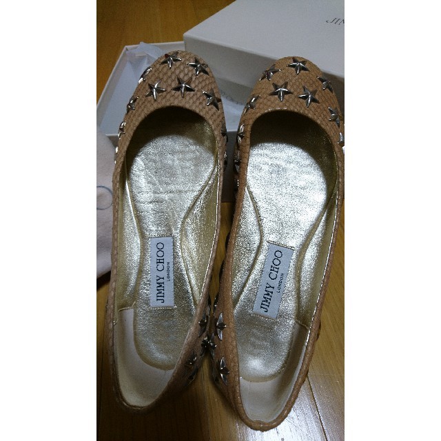JIMMY CHOO フラットシューズ 新品 JIMMY CHOO フラットシューズ 新品