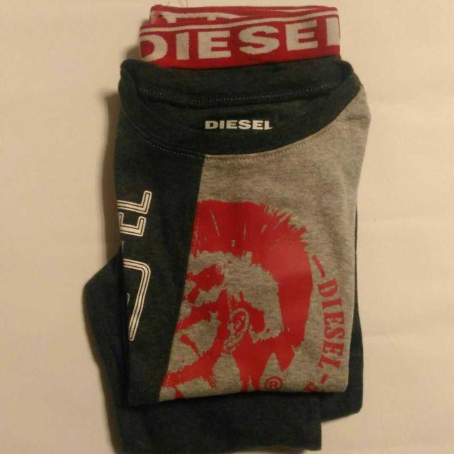 DIESEL(ディーゼル)のりのまま様専用ディーゼル セットアップパジャマ6 ・パジャマショートパンツM 新 キッズ/ベビー/マタニティのキッズ服男の子用(90cm~)(パジャマ)の商品写真