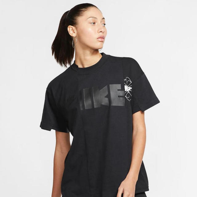 nike sacai ハイブリッドTシャツ　M