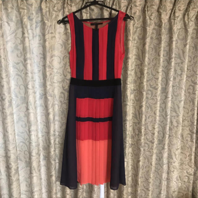 BCBG マルチボーダーワンピース バイカラー - www.glycoala.com