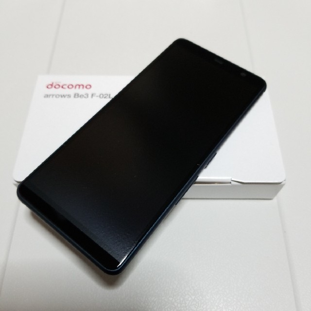 富士通(フジツウ)の未使用品 docomo F-02L arrows Be3 ブラック SIMフリー スマホ/家電/カメラのスマートフォン/携帯電話(スマートフォン本体)の商品写真