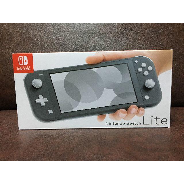 保証書欄 店舗印あり 新品 Nintendo Switch Lite グレー