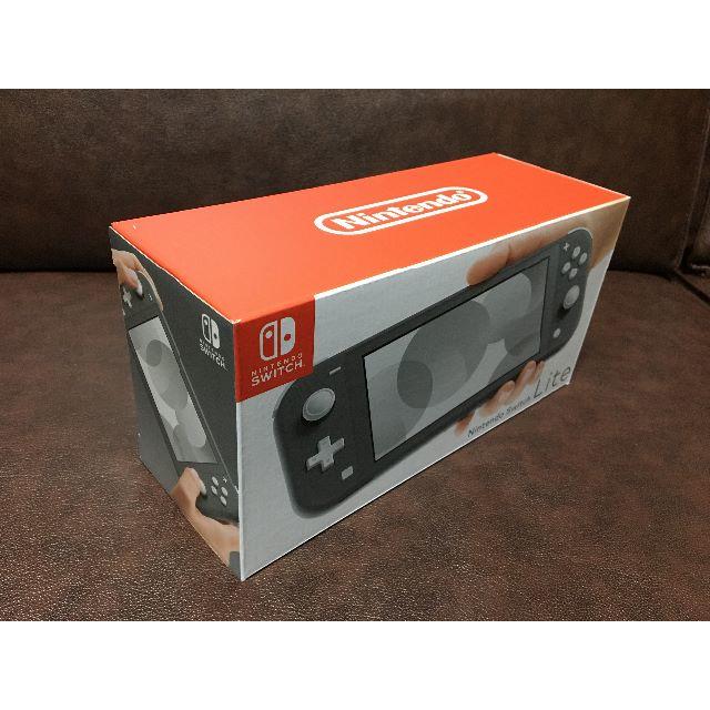 保証書欄 店舗印あり 新品 Nintendo Switch Lite グレー