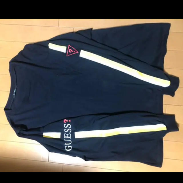 GUESS(ゲス)の(Web限定)GUESS ロンティー メンズのトップス(Tシャツ/カットソー(七分/長袖))の商品写真