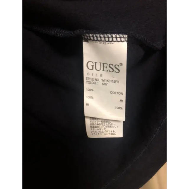 GUESS(ゲス)の(Web限定)GUESS ロンティー メンズのトップス(Tシャツ/カットソー(七分/長袖))の商品写真