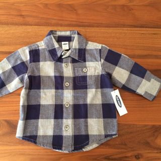 オールドネイビー(Old Navy)の新品OLD NAVYチェックシャツ✩*゜(シャツ/カットソー)