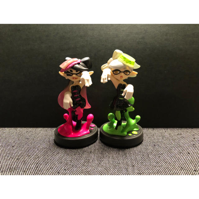 amiibo アオリ ホタル セット スプラトゥーン シオカラーズ アミーボ ②