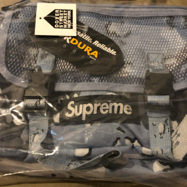 supreme waist bag blue camo 20ss 1