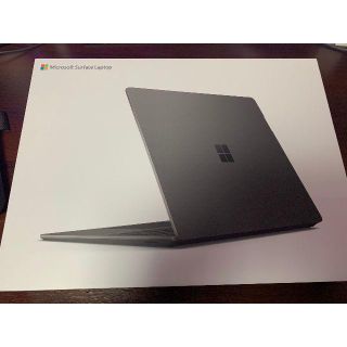 マイクロソフト(Microsoft)のMicrosoft surface laptop3 13.5インチブラック(ノートPC)