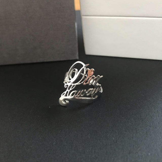 Christian Dior(クリスチャンディオール)のハワイ限定 Christian Dior リング 指輪 シルバー レディースのアクセサリー(リング(指輪))の商品写真