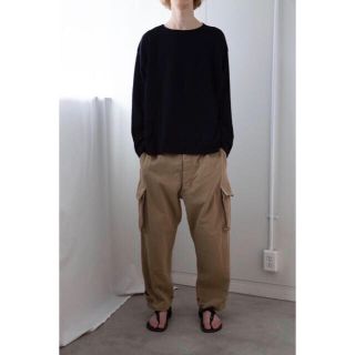 コモリ(COMOLI)の20ss COMOLI コットンツイル 6ポケットパンツ KHAKI(ワークパンツ/カーゴパンツ)