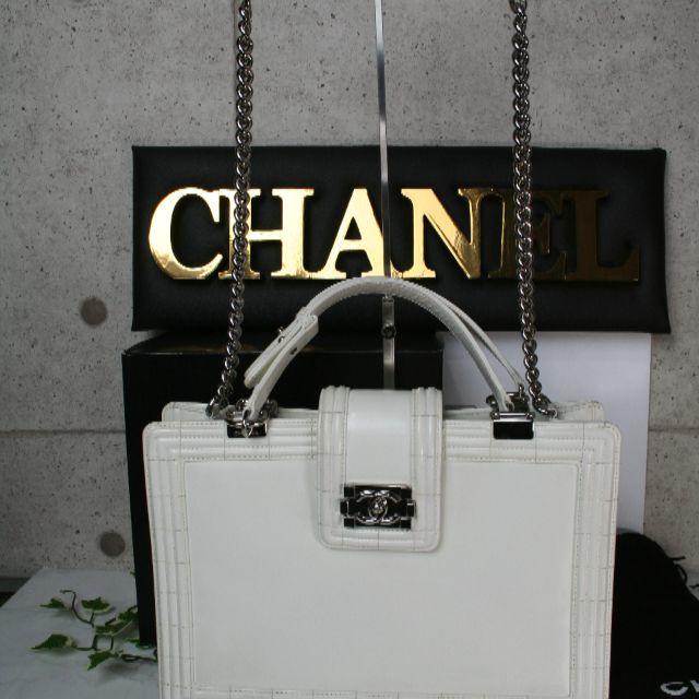 CHANEL - 豪華仕様❗美品✨正規品✨ボーイシャネル　2WAY　エナメルショルダー