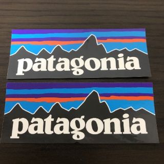 パタゴニア(patagonia)の「縦4cm横10.1cm」patagonia 公式 ステッカー　p-6 2枚セッ(その他)