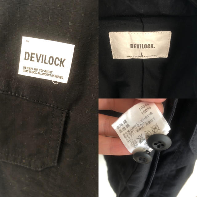 DEVILOCK(デビロック)の美品⭐︎devilock スプリング アウターブルゾン メンズのジャケット/アウター(ブルゾン)の商品写真