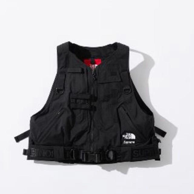 XL Supreme The North Face RTG Vest 黒Blackサイズ