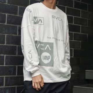 ルーカ(RVCA)の新品 RVCA ルーカ L オールオーバー ALL OVER 長袖 Tシャツ(Tシャツ/カットソー(七分/長袖))