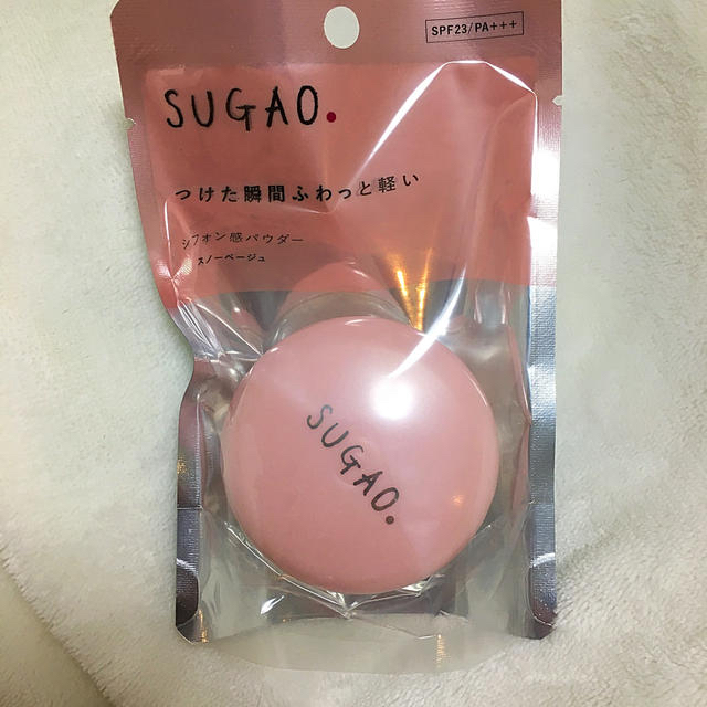 ロート製薬(ロートセイヤク)の新品未開封🌸SUGAO🌸シフォン感パウダー スノーベージュ(4.5g) コスメ/美容のベースメイク/化粧品(フェイスパウダー)の商品写真