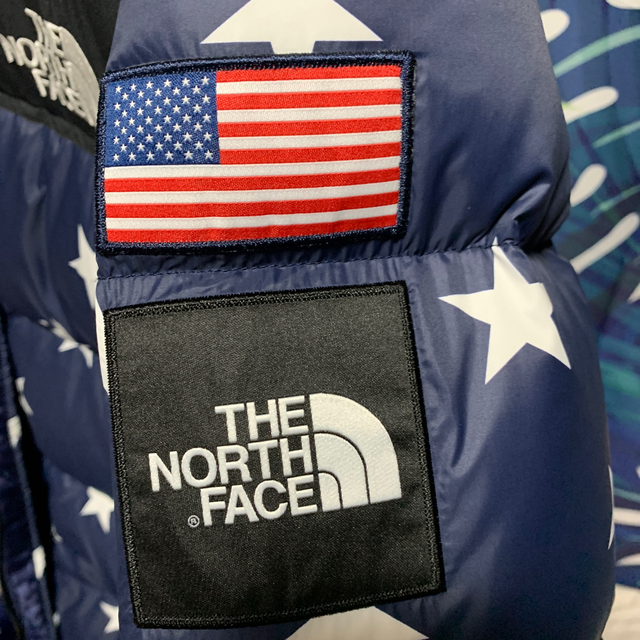 THE NORTH FACE(ザノースフェイス)のノースフェイス ヌプシ 星条旗 M メンズのジャケット/アウター(ダウンジャケット)の商品写真