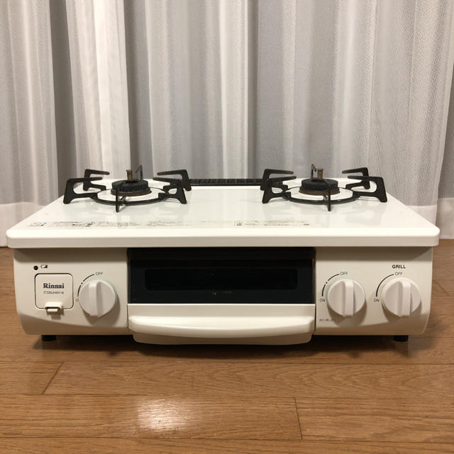 ブリヤンテス・レッド リンナイ グリル付ガステーブル HOWARO ホワロ