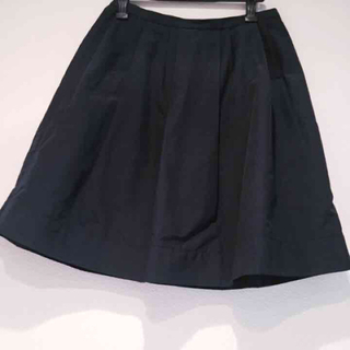 ムジルシリョウヒン(MUJI (無印良品))の紺 スカート(ひざ丈スカート)