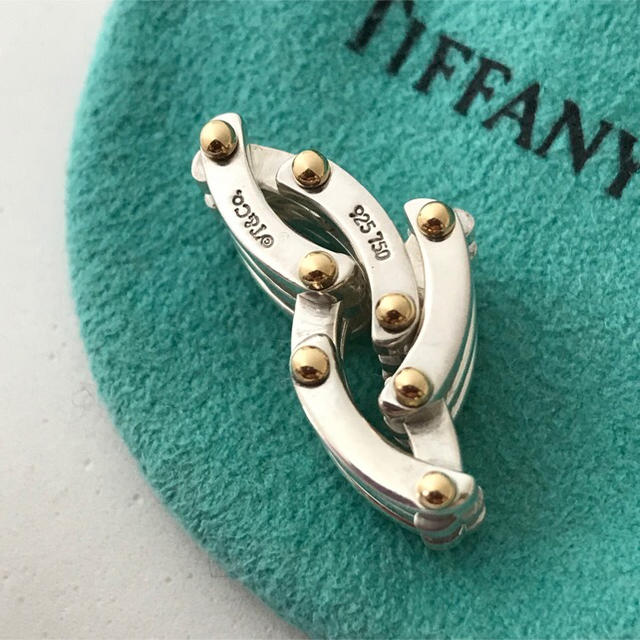 Tiffany & Co.(ティファニー)のTiffany ゲートリング 12号 美品 レディースのアクセサリー(リング(指輪))の商品写真