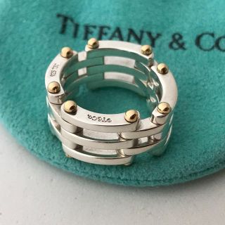 ティファニー(Tiffany & Co.)のTiffany ゲートリング 12号 美品(リング(指輪))